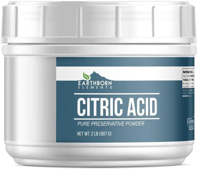 Main image of Earthborn Elements Citric Acid, Food Safe, Preservative & Cleaner (2 Pound)