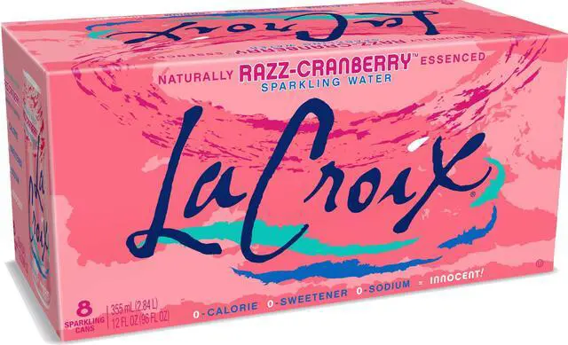 Main image of Sparkling Water Cran-Raspberry, 96 Ounce Pack of 8