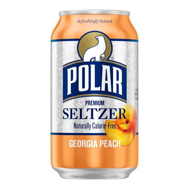 Alt view image 4 of 6 - Seltzer Water Georgia Peach, 12 fl oz cans, 18 pack