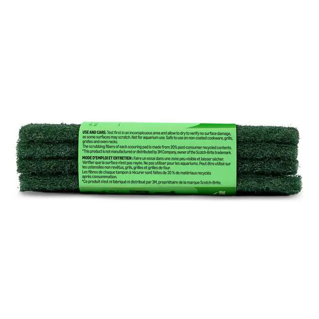 Alt view image 6 of 6 - Heavy Duty Scour Pads, Dish Scrubber for Kitchen + Outdoor, 4 Count, Pack of 1
