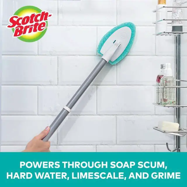 Alt view image 2 of 7 - Non-Scratch Tub & Tile Scrubber Refill Pads, (Pack of 6)