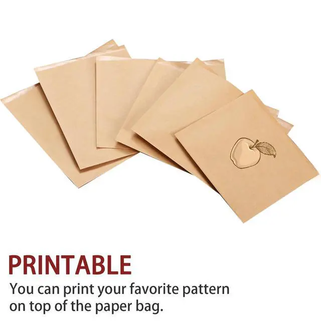 Alt view image 6 of 6 - Wax Paper Sandwich Bags, Grease Proof, 100 Pack, 6.3"x5.9"