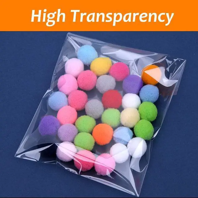 Alt view image 4 of 7 - 5x7 In Cookie Bags Clear Self Sealing Cellophane Treat Bags 200Pcs