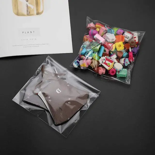 Alt view image 6 of 7 - 5x7 In Cookie Bags Clear Self Sealing Cellophane Treat Bags 200Pcs
