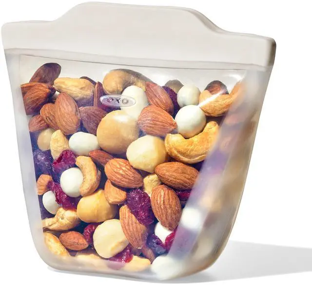 Main image of Good Grips Silicone Reusable Bag - Stand-Up Cup (8 oz) - Oat
