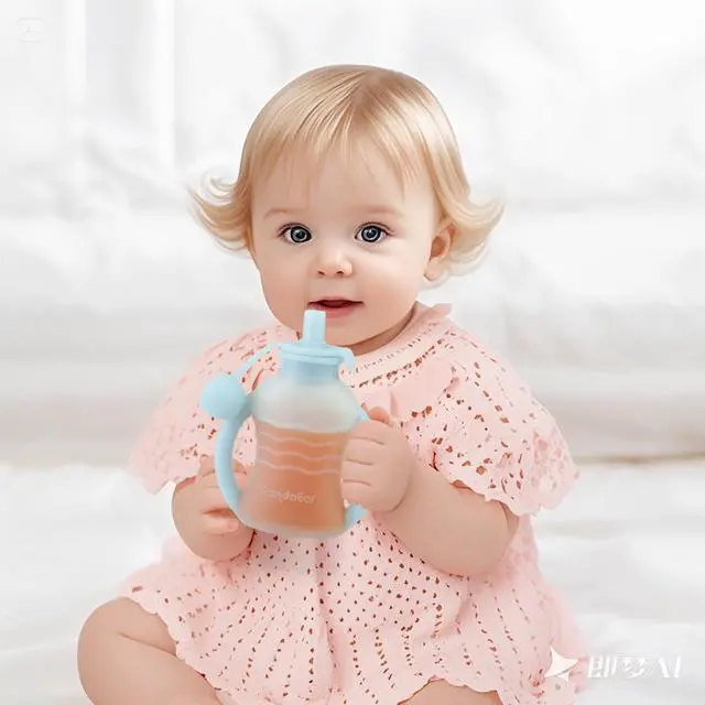 Alt view image 2 of 7 - 3 Pack Reusable Silicone Baby Food Pouches with 3 Puree Feeder Spoons & Funnel | 4oz Toddler Food Storage Pouch with Handle | BPA-Free Baby Squeeze Pouches for Homemade Purees