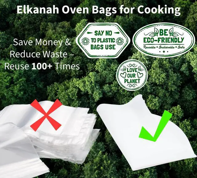 Alt view image 5 of 7 - Reusable Silicone Turkey Bags for Roasting|Oven Bags|Brining|Cooking|Sous Vide|Seafood Boil|Bread Proofing|Baking Bags Extra Large Size Upto 30lbs