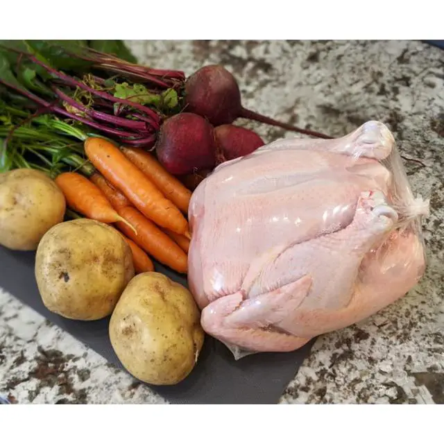 Alt view image 6 of 7 - Poultry Shrink Bags,30 Pack 13x18Inches Clear Poultry Heat Shrink Wrap Freezer With 30 Zip Ties,a Silicone Straw for Chickens,Rabbits