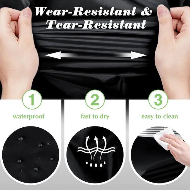 Alt view image 2 of 7 - Ripstop Nylon Fabric, 1 Yard x 58 Inch Wide, Black