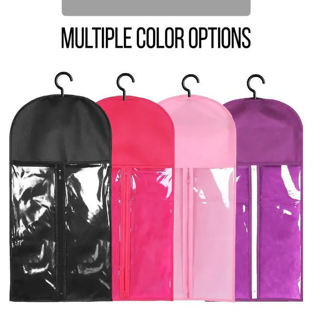 Alt view image 6 of 7 - 2PCS Hair Extension Holder Wig Stand & Organizer - Hanger & Bag for Multiple Wigs (Black)