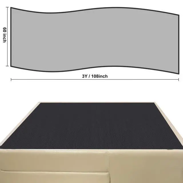 Alt view image 2 of 7 - Upholstery Cambric Dust Cover Fabric, 60 Inch x 3 Yard, Replacement Material for Bottom of the Sofas, Chairs, Conceals Frame and Staples Inside Furniture