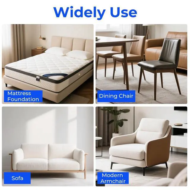Alt view image 5 of 7 - Upholstery Cambric Dust Cover Fabric 60 Inch x 3 Yard Replacement Bottom Replacement for Underside of Mattress Box Spring or Foundation, Sofas, Chairs, Conceals Frame and Staples Inside Furniture