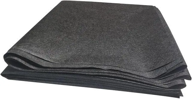 Main image of 3 yds. X 63 ins. Upholstery Dust Cover Fabric Replacement, Non-Woven Black Cambric Fabric for Under Cloth of Couches, Recliners, Loveseats, Chairs, Sofas or Mattresses Bottom Cover