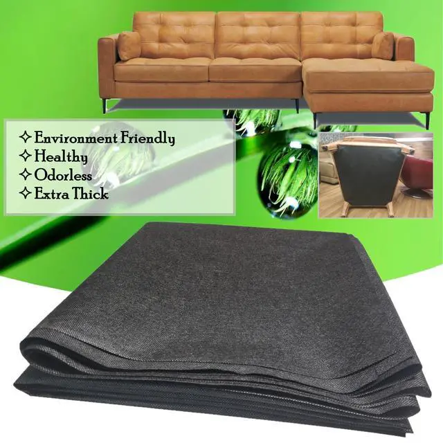 Alt view image 4 of 6 - 3 yds. X 63 ins. Upholstery Dust Cover Fabric Replacement, Non-Woven Black Cambric Fabric for Under Cloth of Couches, Recliners, Loveseats, Chairs, Sofas or Mattresses Bottom Cover