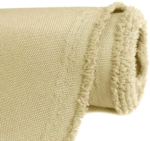 Main image of 600D Fabric by The Yard, 58" W 600D Upholstery Polyester Material, Indoor Outdoor Water Resistant Fabric for Chair Cushion Furniture Cover Sewing DIY Cloth, 1 Yard Khaki