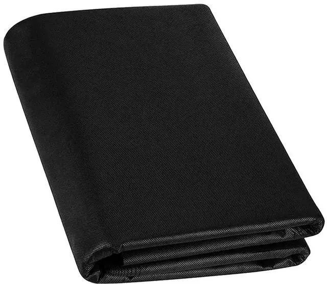 Main image of Upholstery Black Cambric Dust Cover Fabric Replacement 62" x 118"(Fire Retardant Dust Cover Fabric 3yds)