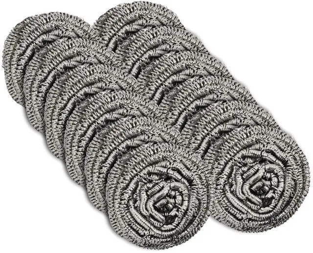 Main image of Pack Stainless Steel Scourers by Scrub It