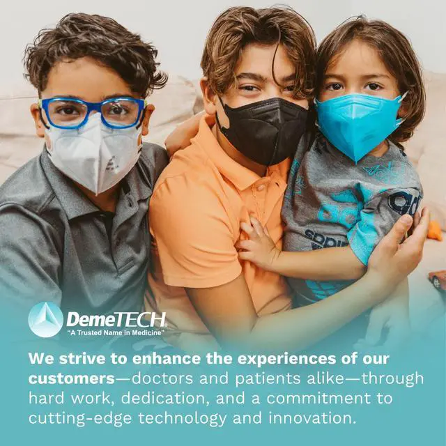 Alt view image 5 of 5 - ASTM Level 3 Disposable Face Masks, Protective Face Mask Pack with 3 Layers, Adult, 50 Qty