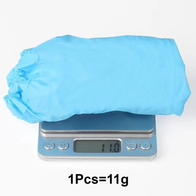 Alt view image 4 of 7 - Waterproof Disposable Shoe Covers 100 Pack CPE Non Slip for Rain Mud Snow