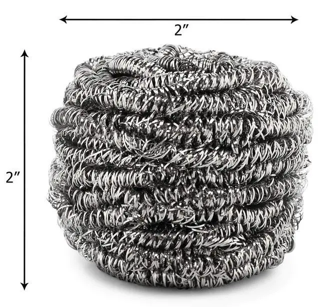 Alt view image 7 of 7 - Steel Wool Scrubber Pad