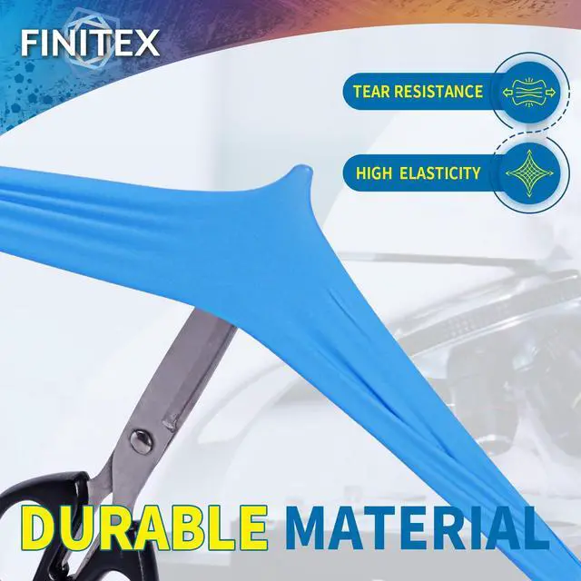 Alt view image 3 of 5 - Disposable Blue Nitrile 6mil Latex-Free 100PCS Cooking Food Safe Gloves