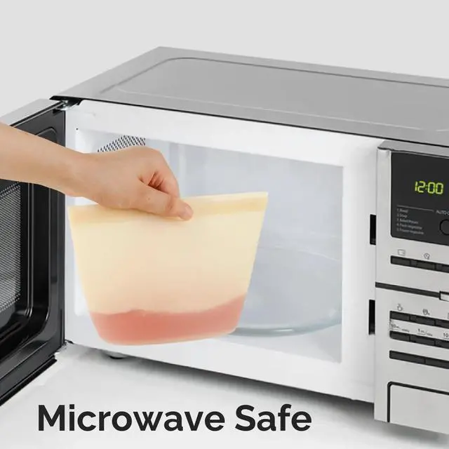 Alt view image 5 of 7 - Sandwich Snack Bags Leakproof BPA Free Dishwasher Safe Food Storage Bags for Snacks, Fruits, Vegetables.