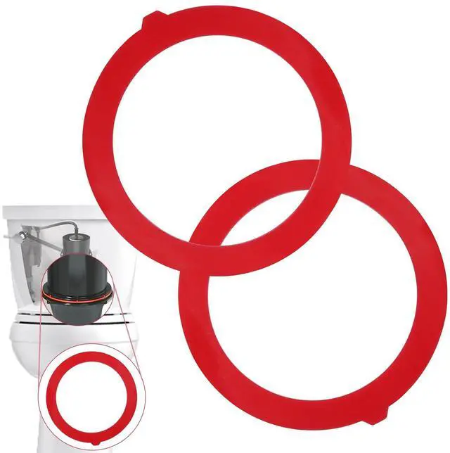 Main image of Flush Valve Seal for Kohler, 2-Pack GP1059291 Silicone Replacement for Toilet - Upgraded Leak-Proof Gasket Seal Kit Compatible with Kohler Canister, K-GP1059291