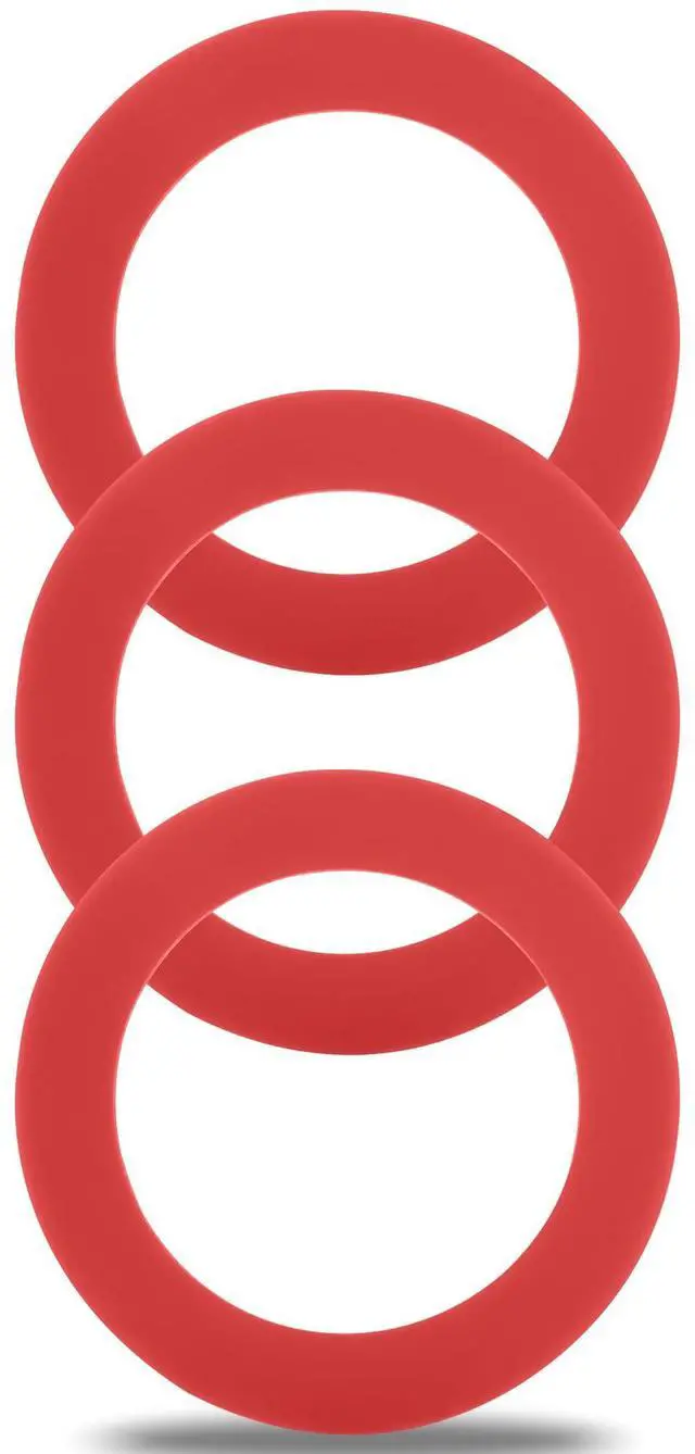 Main image of Flush Valve Seal for Mansfield 210/211 Flush Valve, Upgraded Silicone Material Mansfield Toilet Replacement Parts 160, Toilet Gasket Equivalent to 630-0030, 3Pcs
