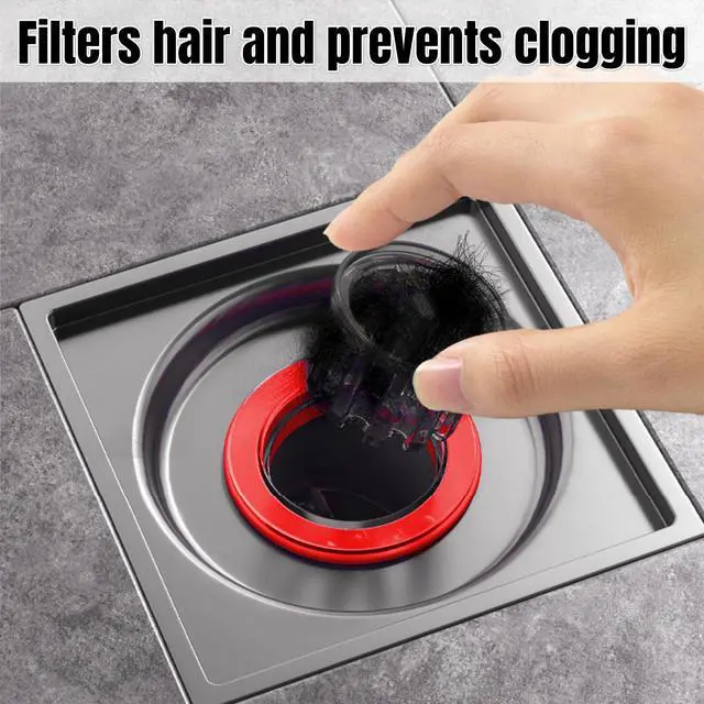 Alt view image 6 of 6 - Odor Proof Floor Drain, Shower Drain Plus, Anti-Odor, Prevent Backflow, Prevent Odor Dispersion in Bathrooms, and Kitchens (Fit 1.5''-2.0'' Caliber) (1)