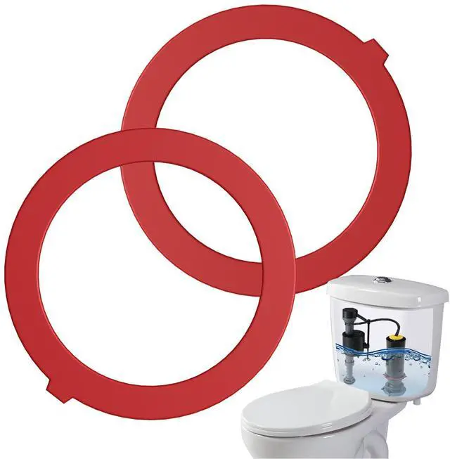 Main image of Flush Valve Seal for Kohler, Upgraded 2 Pack Silicone Material Canister Flush Valve Kit Toilet Tank Parts Gasket Replacement for K-GP1059291 for K-4436 Part