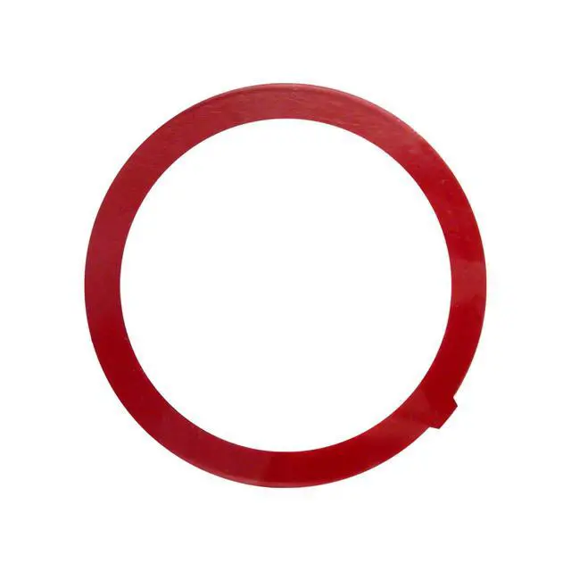 Alt view image 3 of 4 - 2X Long Life Toilet Flush Valve Seal Fits Kohler - Fixes Leaking Tower Style Flush Valves and Hard-to-Flush Toilets - Easy to Install - Made in USA- 451, Red