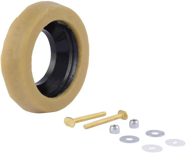 Main image of Eastman 40007 Toilet Bowl Wax Ring Set, 4 inch x 3 inch