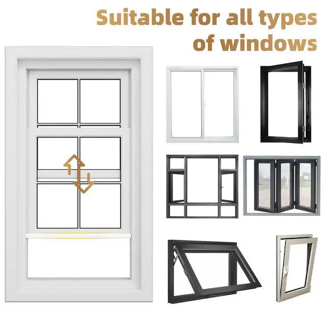 Alt view image 4 of 7 - 118 Wedge-Shape Foam Window Weather Stripping Door Seal Strip,Soundproofing Frame Winter Insulation Tape for Exterior Front Door,Noise Cancelling Window Inserts,Door Gap Filler Light Blocker,White