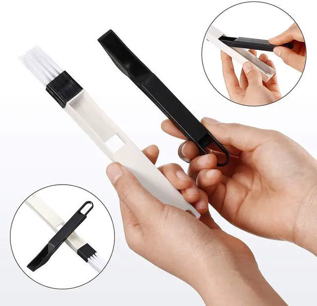 Alt view image 6 of 7 - Window Groove Cleaning Brushes Tools,6 Pcs Household Deep Cleaning Tool,Magic Window Sill Cleaning Tool for Slide Door,Shutter,Air Conditioner,Bathroom/Shower,Blinds,Vents (6 PCS)