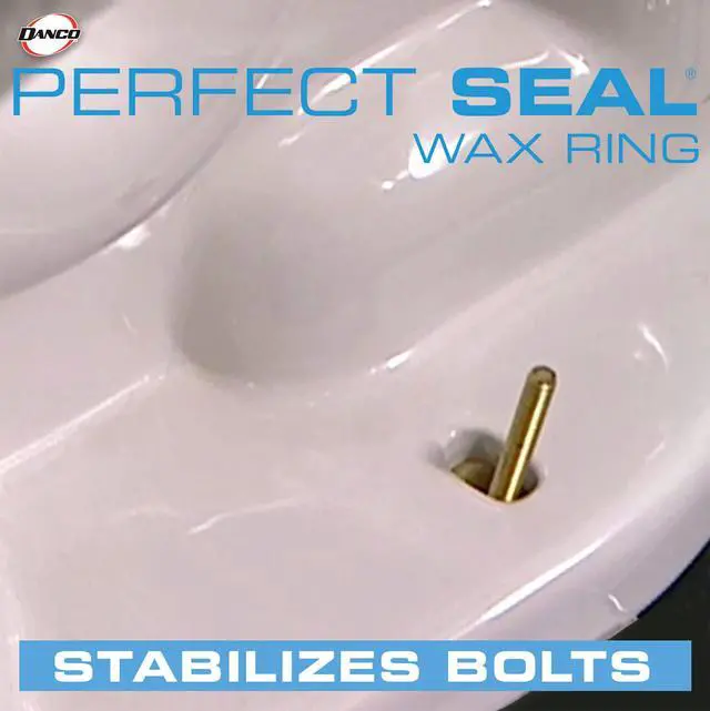 Alt view image 5 of 7 - All-in-One Toilet Installation Kit, Perfect Seal Wax Ring & Zero Cut Bolts, Toilet Repair, Wax-Free, Mounting Toilet Bolts (10879X)