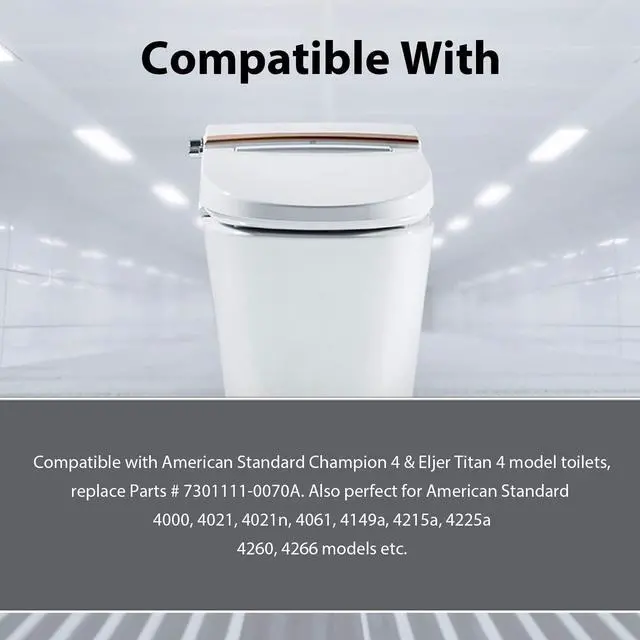Alt view image 5 of 7 - Flush Valve Seal for American Standard and Eljer Toilet, 3 Pack Toilet Parts for 7301111-0070A Upgraded Silicone Material Flush Valve Replacement Kit Gasket Ring for Champion 4 and Eljer Titan 4