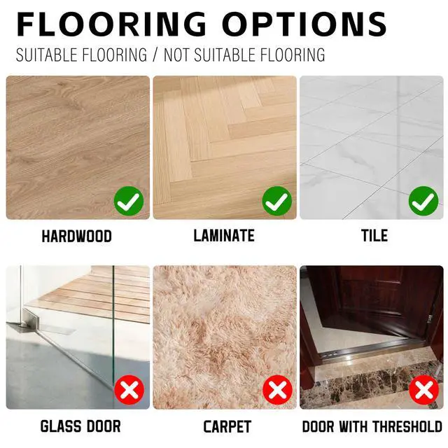 Alt view image 7 of 7 - Under Door Draft Stopper for Bottom of Doors 38" Black Door Blocker Noise ReducerLight Cold Air Guard Breeze Sound Proof Door Sweep Weather Stripping Door Seal Insulation Strip Gap Filler