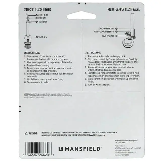 Alt view image 4 of 5 - Plumbing 630-0030 Flush Valve Seal Gasket for 210/211 - 3 PACK