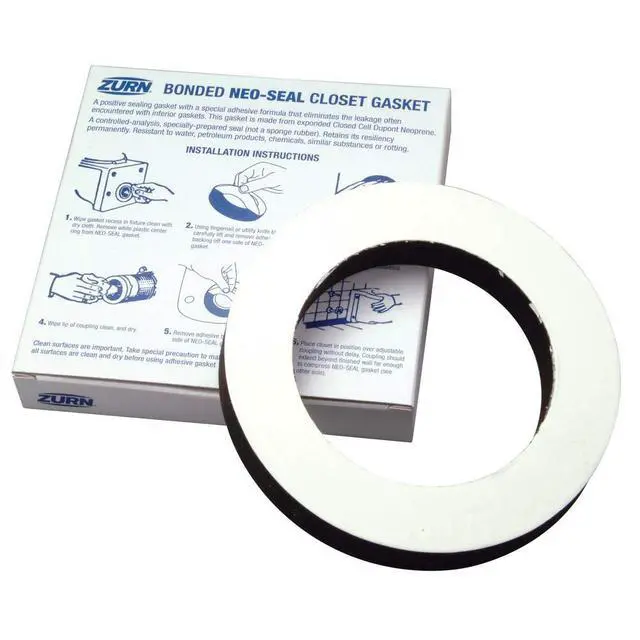 Alt view image 3 of 5 - Z1200-NEOSEAL-GSKT-4 Bonded Neo-Seal Closet Gasket Kit, 4"