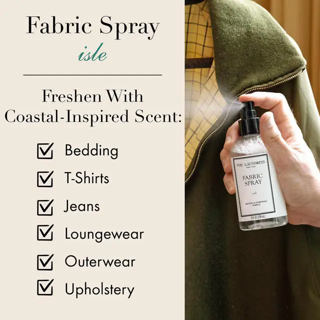 Alt view image 5 of 6 - Isle Fabric Spray, Wrinkle Release and Linen Spray, Upholstery Fabric Refresher, Coastal Inspired Scent, 8 Fl Oz