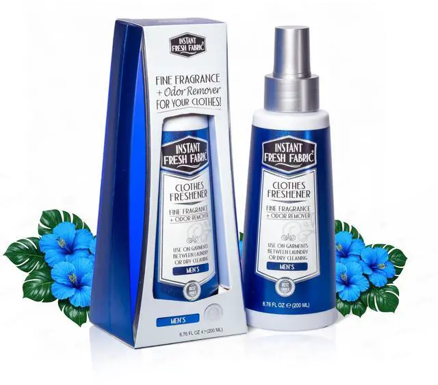 Main image of Fabric Freshener Spray & Deodorizer Odor Eliminator - Works Instantly with Noxban - Eco-Friendly Fabric Refresher & Odor Neutralizer - Safe for Garments, Linens, Bedding - Men's