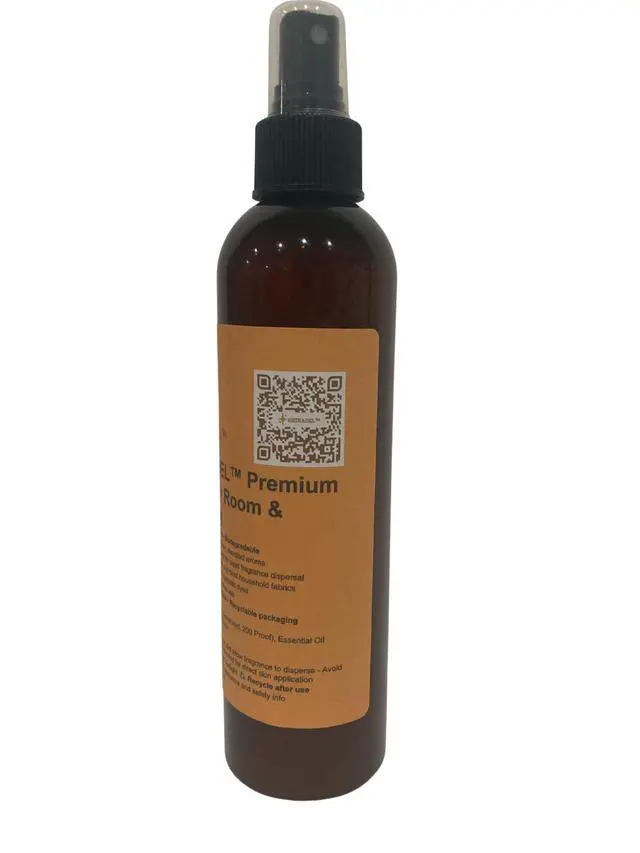 Alt view image 2 of 6 - Room Spray & Fabric Freshener (Orange & Cedarwood), Odor Eliminating, Essential Oil Scent, Plant-Based, 8 fl oz