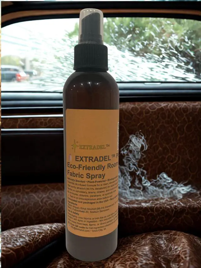 Alt view image 3 of 6 - Room Spray & Fabric Freshener (Orange & Cedarwood), Odor Eliminating, Essential Oil Scent, Plant-Based, 8 fl oz