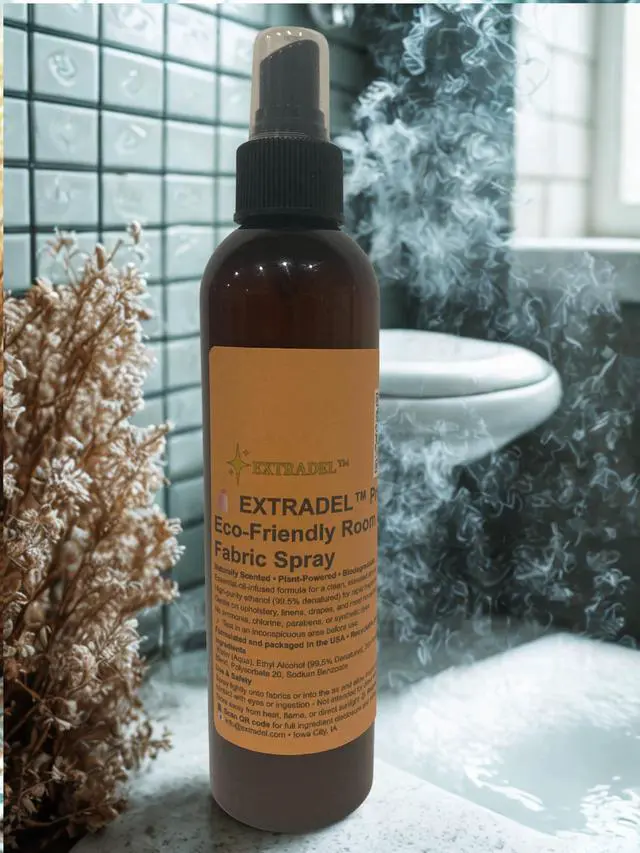 Alt view image 4 of 6 - Room Spray & Fabric Freshener (Orange & Cedarwood), Odor Eliminating, Essential Oil Scent, Plant-Based, 8 fl oz