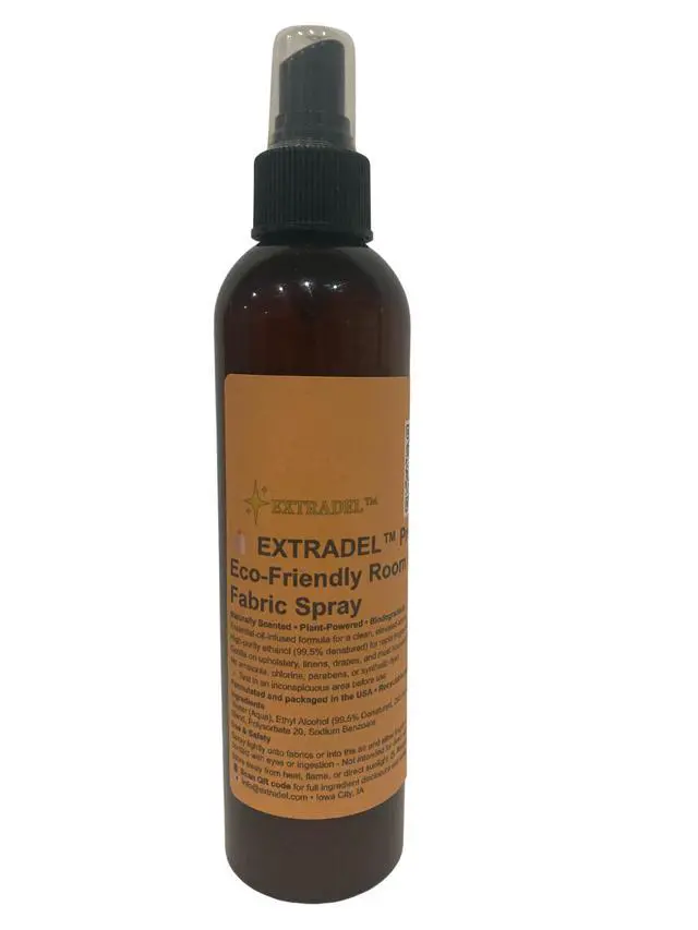 Alt view image 5 of 6 - Room Spray & Fabric Freshener (Orange & Cedarwood), Odor Eliminating, Essential Oil Scent, Plant-Based, 8 fl oz