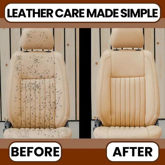 Alt view image 4 of 5 - Leather Cleaner Wipes - Clean, Condition, & Protect - Cleansing Wipes for Interior, Furniture, Purses, Shoes Boots - Car Cleaning Supplies - Extra Large 8"x10" - 70 Count