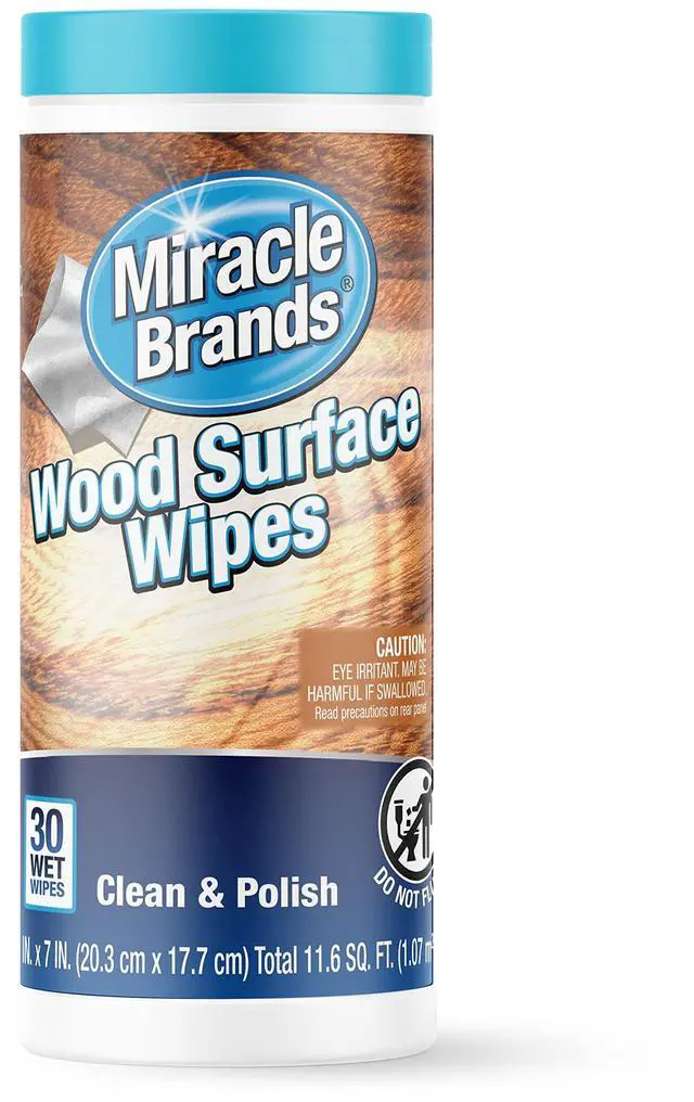 Main image of for Wood Surfaces, Remove Dirt and Grime Buildup, Clean, Protect, and Polish Cabinets, Furniture, and Wood Floors, Great for Kitchen and Bathroom Cleaning Support - 30 Count