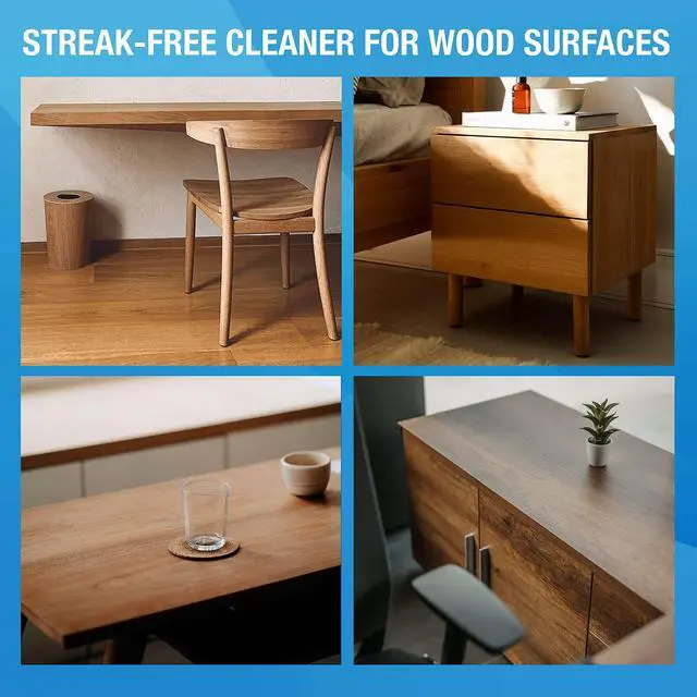 Alt view image 5 of 7 - for Wood Surfaces, Remove Dirt and Grime Buildup, Clean, Protect, and Polish Cabinets, Furniture, and Wood Floors, Great for Kitchen and Bathroom Cleaning Support - 30 Count