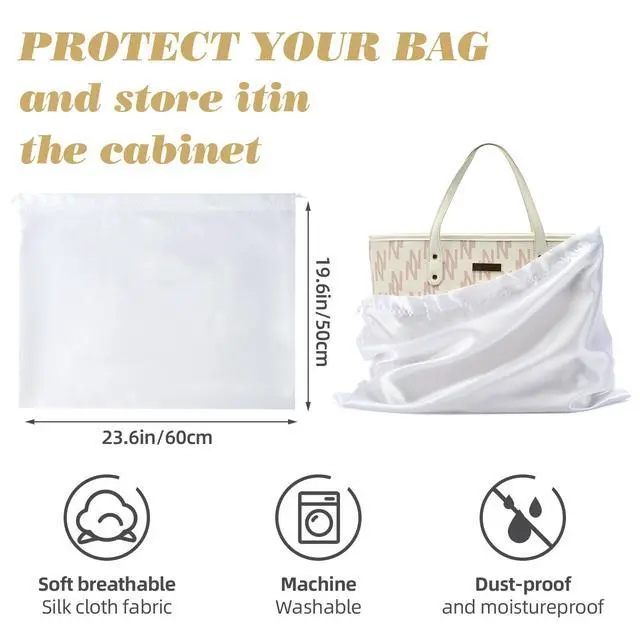 Alt view image 2 of 6 - 3Pack Drawstring Dust bags with ID Labels