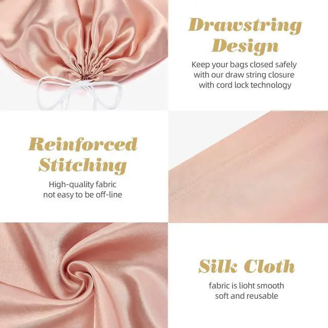 Alt view image 3 of 6 - 3Pack Drawstring Dust Bags with ID Labels